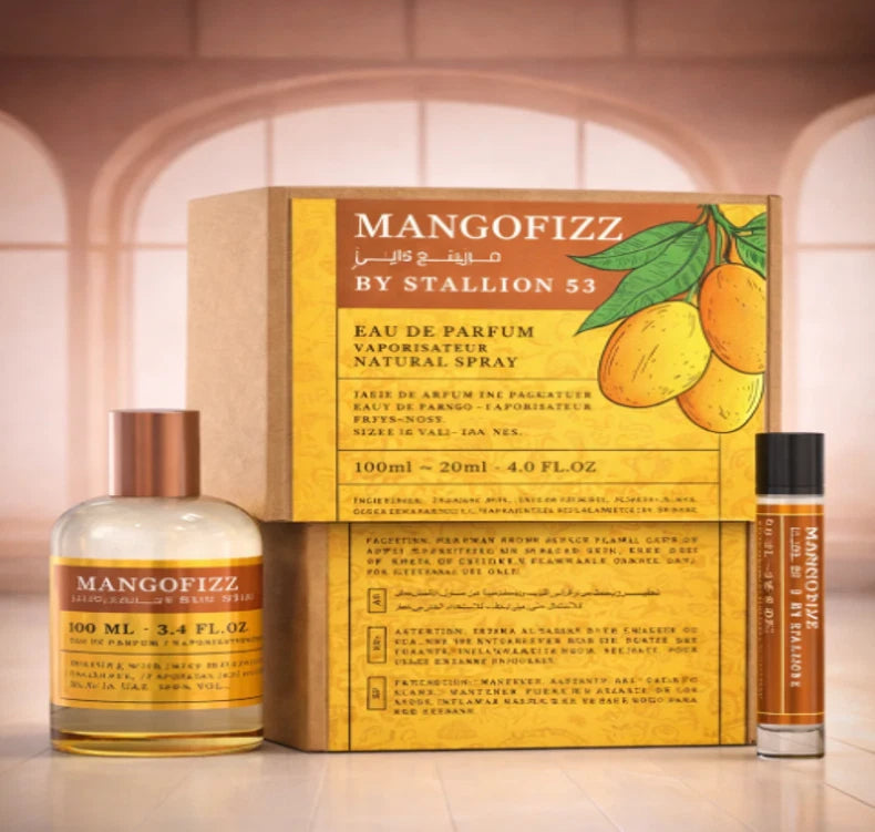 MangoFIZZ by Stallion 53 Eau de parfum 3.4oz/100ml+20ml