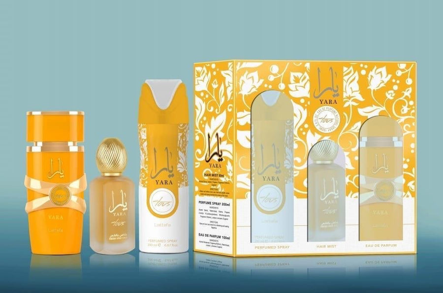 Set Yara Tous 3 pcs Lattafa