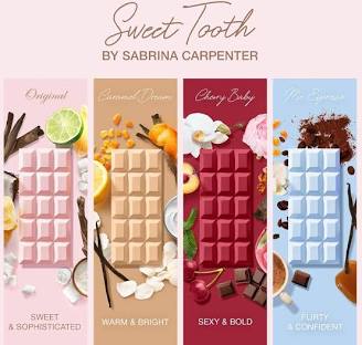 Sweet Tooth Perfume Bundle Pack of Four by Sabrina Carpenter for Women